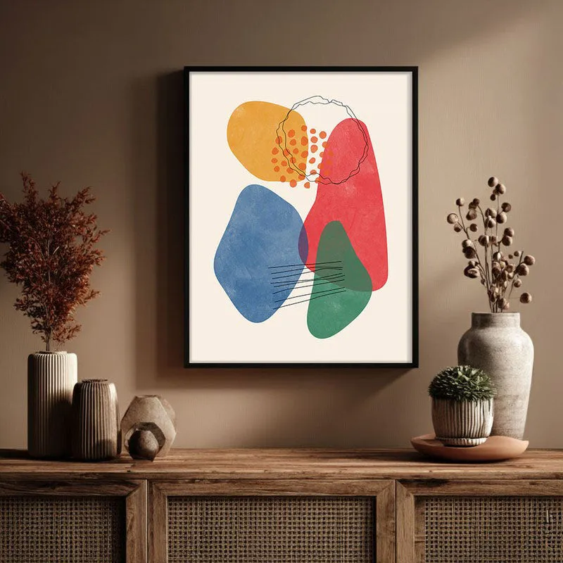 Spark Of Summer Framed Canvas Wall Painting media 3