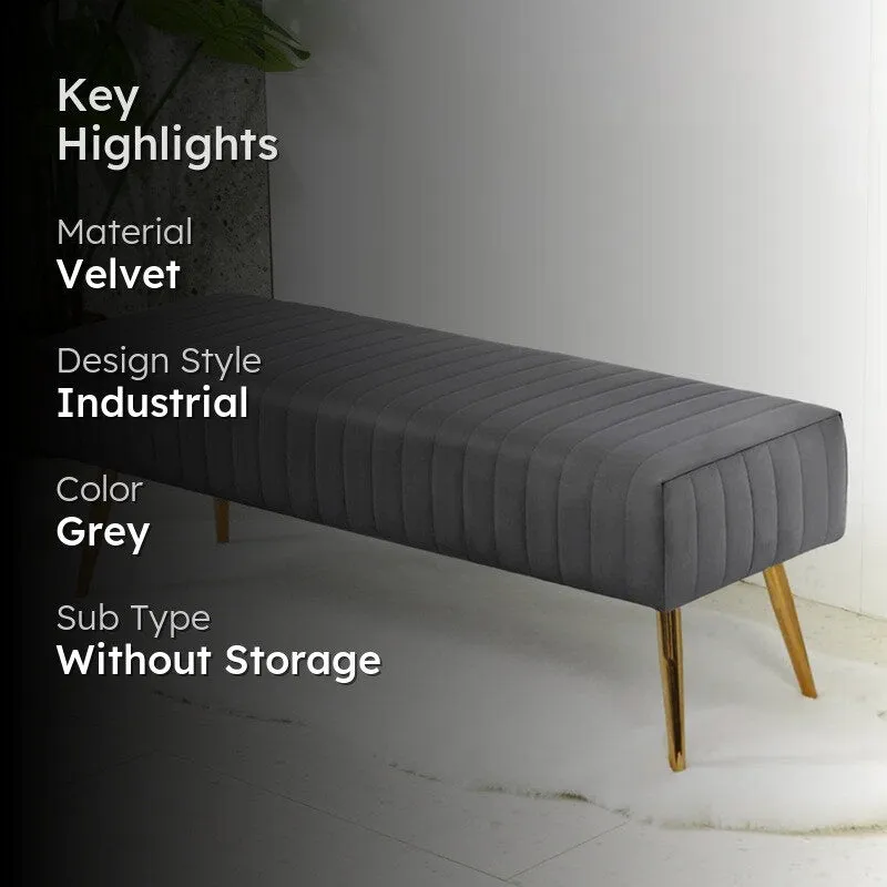 Daine Bench - Grey media 2