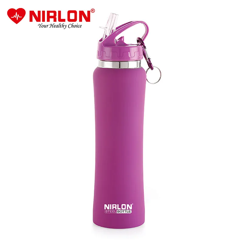 Valento Sipper Water Bottle (Violet) - 750 mL media 1
