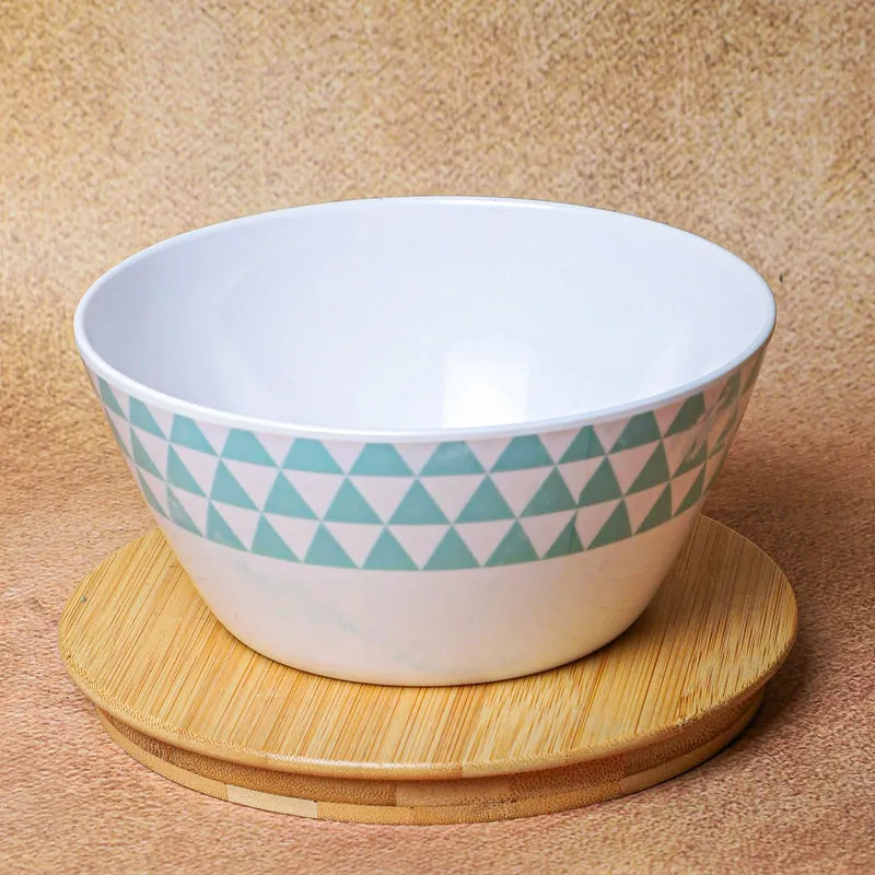 Jisho Melamine Snack Bowl (Aqua/750 mL) - Set Of Two media 5