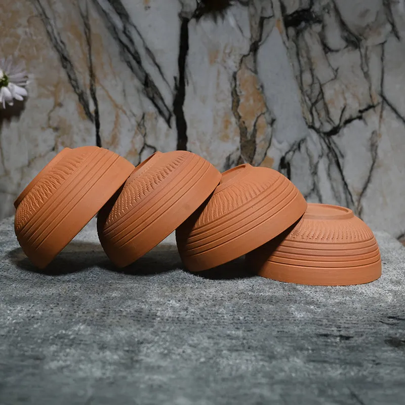 Rhea Terracotta Serving Bowl (220 mL) - Set Of Two media 5