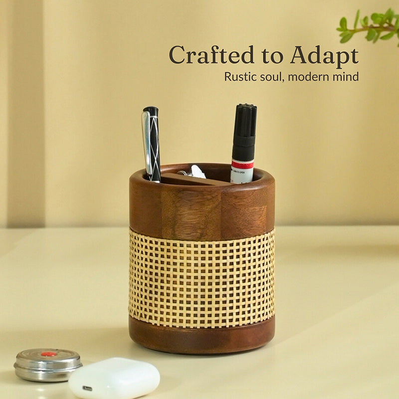 Kutora Wooden Cutlery Stand media 7