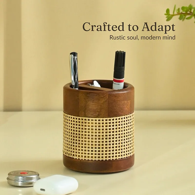 Kutora Wooden Cutlery Stand media 7
