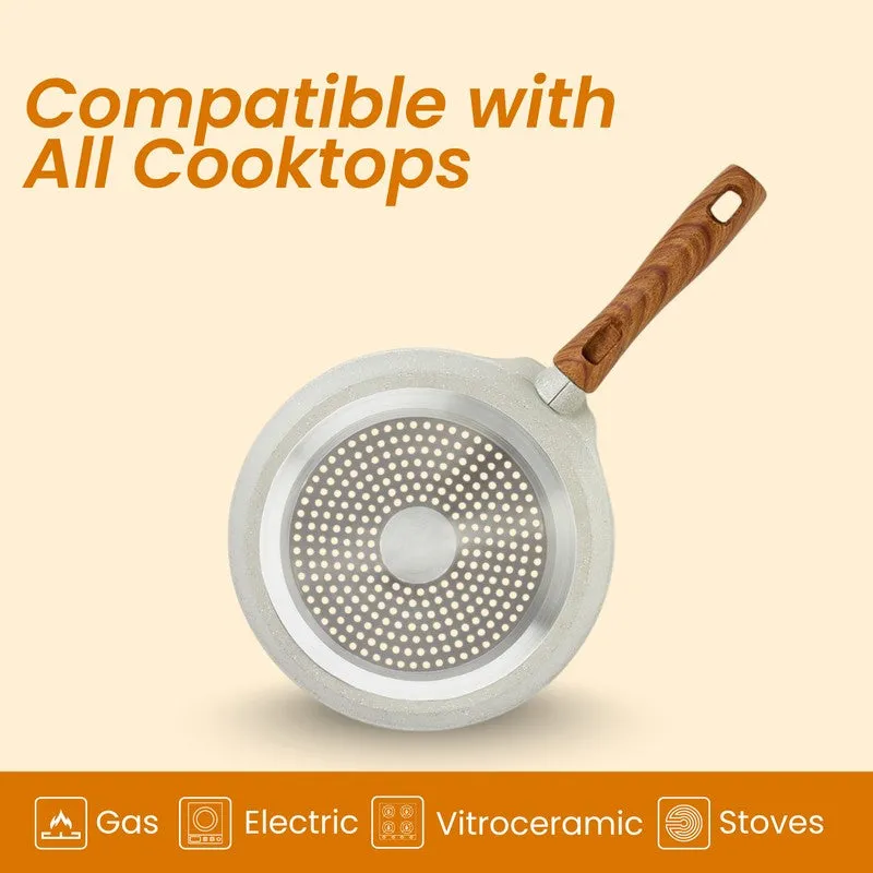 Salford Non Stick Cookware Set (White) - Two Piece Set media 4