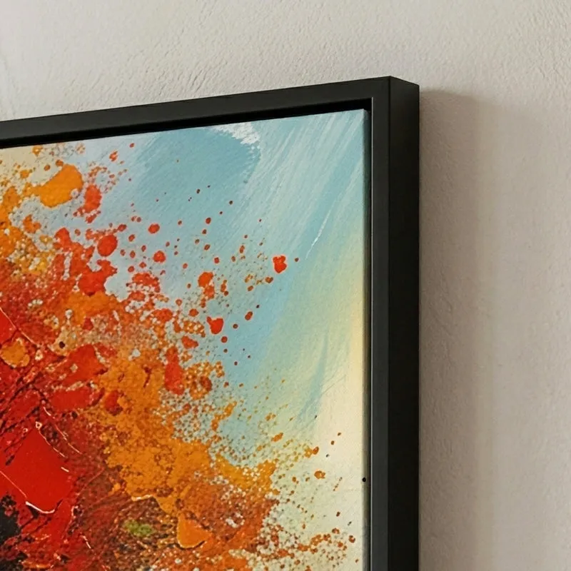 Autumn Shadow Canvas Wall Painting media 2
