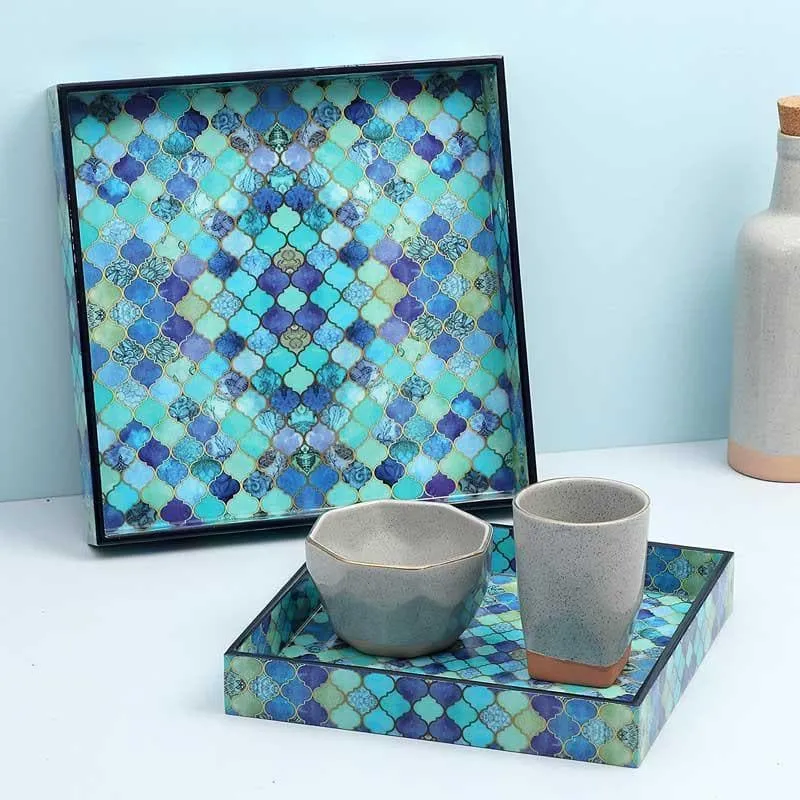 Sequeel Serving Tray & Coaster - Six Piece Set media 3