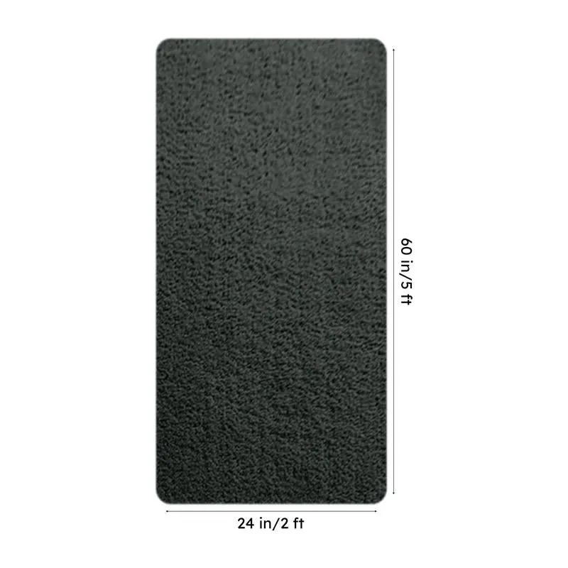 Nuo Luxe Micro Fiber Runner Rug - Forest Green media 8