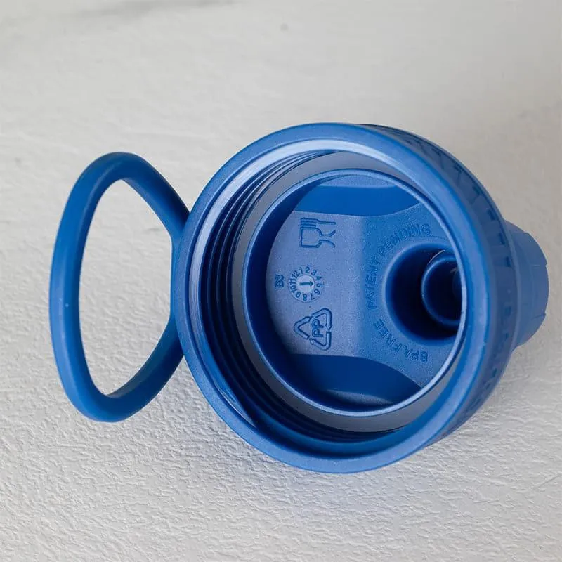 Quench Chic Hot & Cold Thermos Water Bottle (Blue) - 750 mL media 7