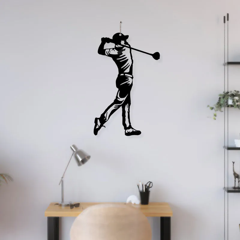 Golf Strike Iron Wall Accent media 1