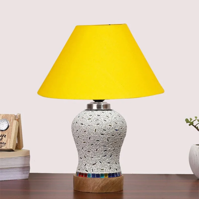 Solvix Wooden Table Lamp - Multicolor media 4