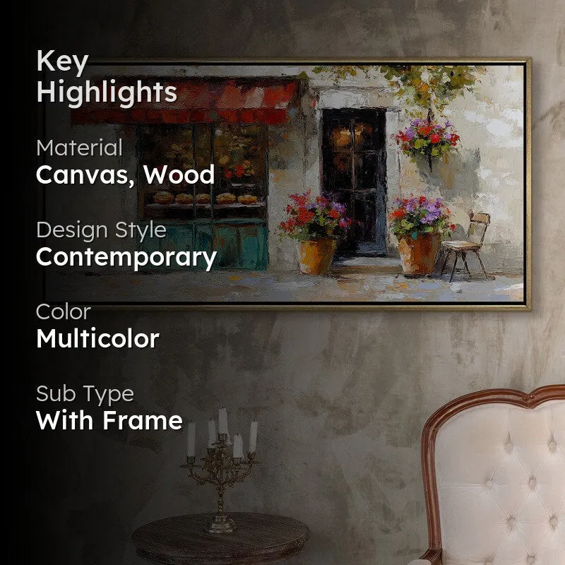 Petalpane Canvas Wall Painting With Frame media 2