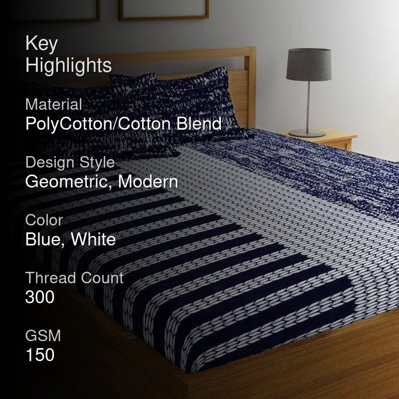 Wasa Warm PollyCotton Bedsheet - 150 GSM media 2