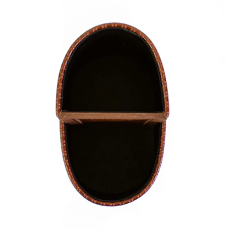 Tishue Faux Leather Cutlery Stand - Brown media 5