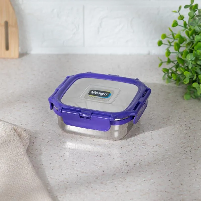 Hotspot Airtight Lunch Box (Violet) - 300 mL media 1