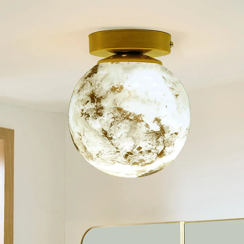 Palantir Glass Ceiling Lamp media 3