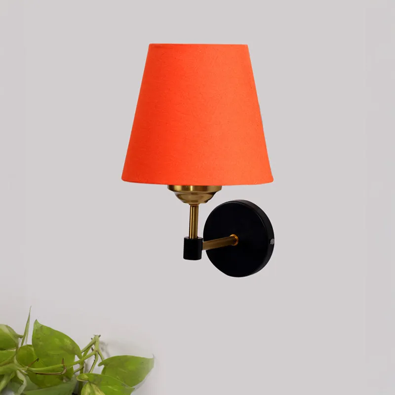 Aquilon Steel & Cotton Wall Lamp - Orange media 3
