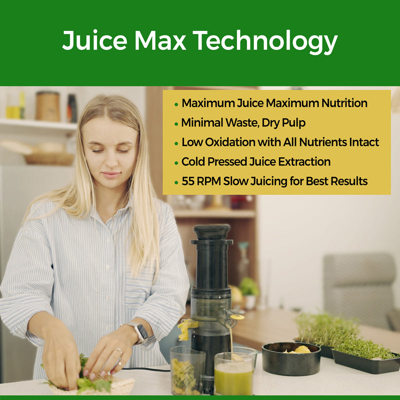 Balzano Compact, Cold Press Juicer media 7
