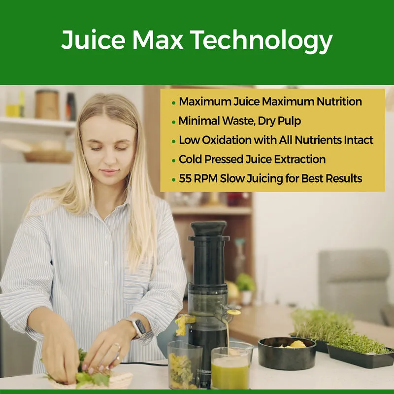 Balzano Compact, Cold Press Juicer media 7