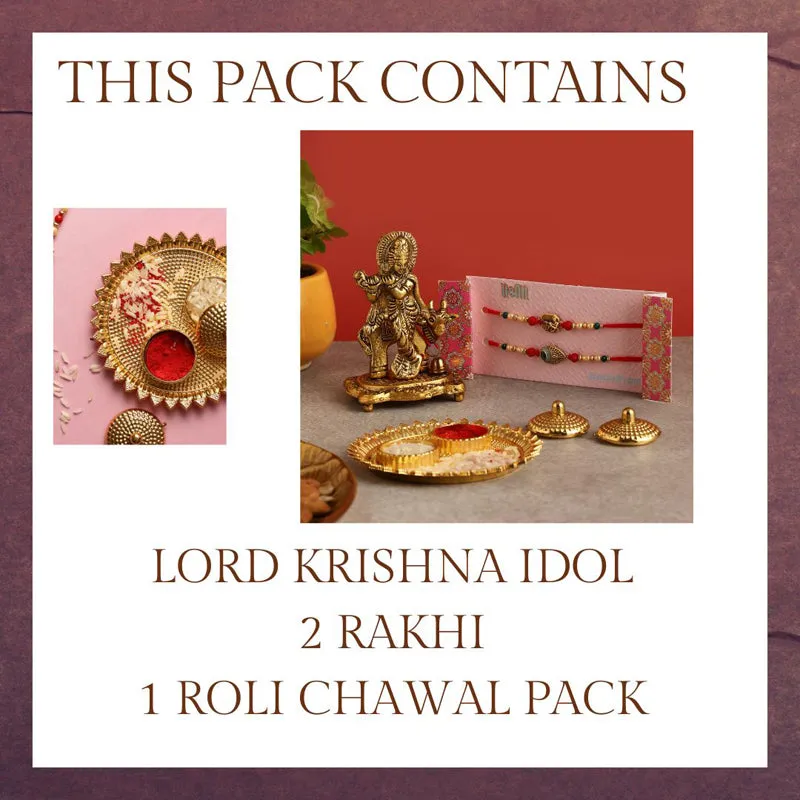 Shree Krishna Rakhi Hamper media 5