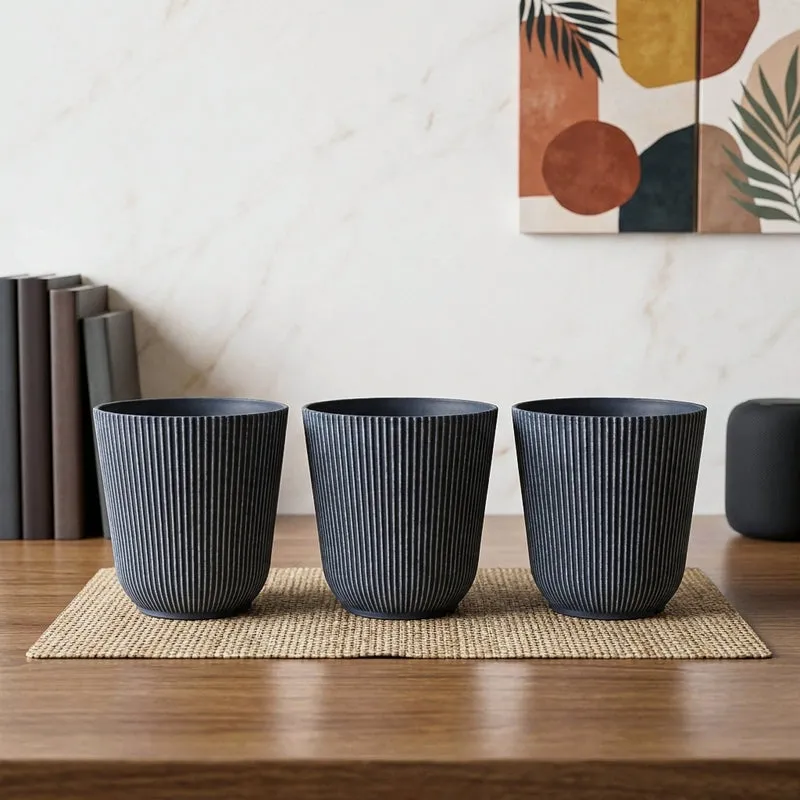 Obsidian Ridge Garden Planter - Set Of Three media 1