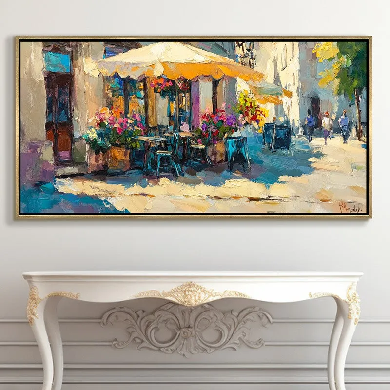Bloomed Silence Canvas Wall Painting With Frame media 5