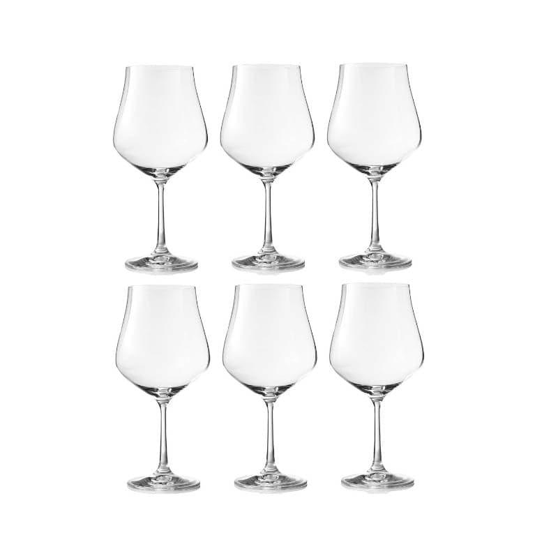 Stella Bohemia Crystal Red Wine Glasses (600 ML) - Set Of Six media 3