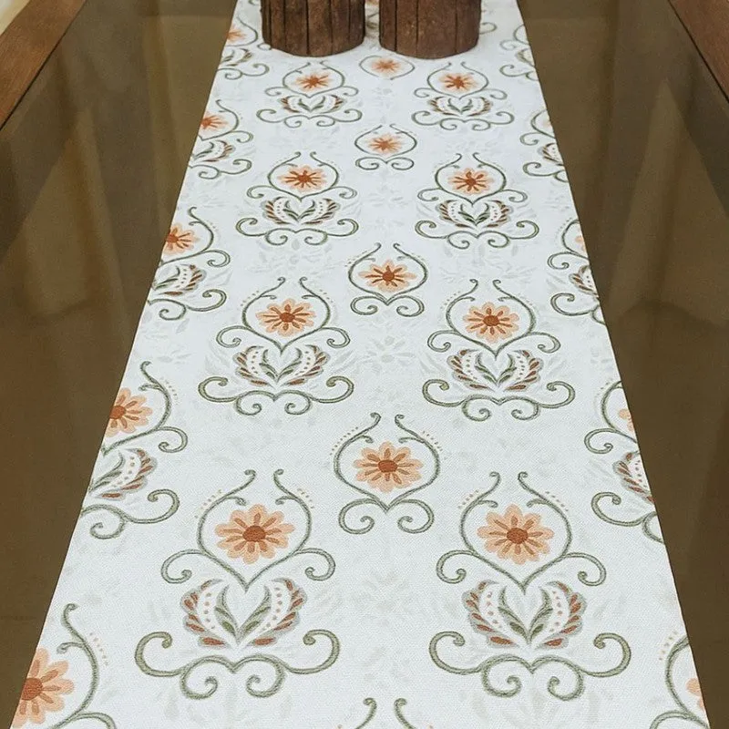 Varnika Floral Vine Table Runner media 3