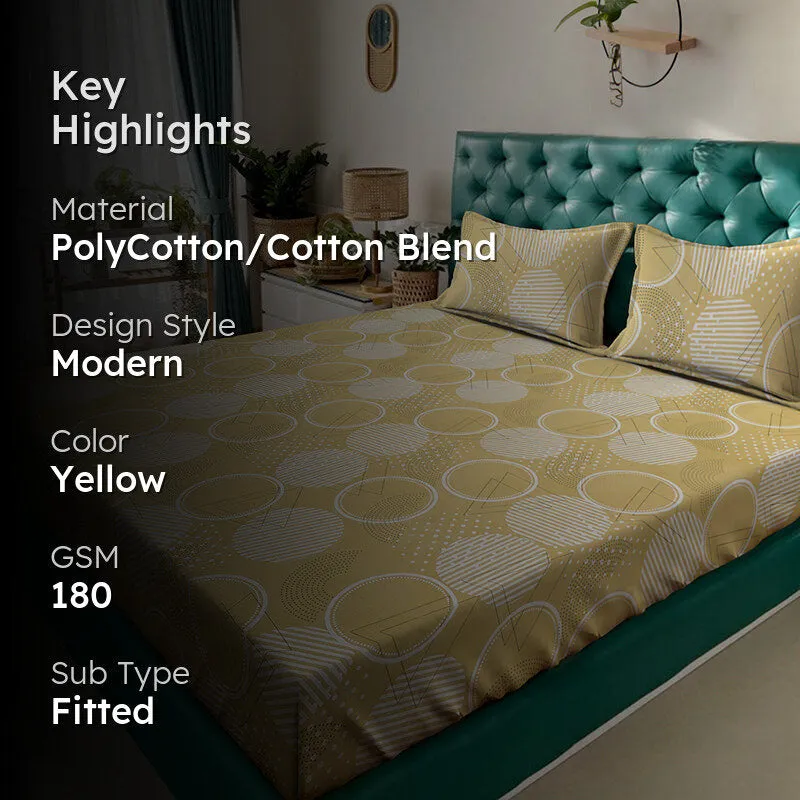 Agnes Fitted Bedsheet - 180 GSM media 2
