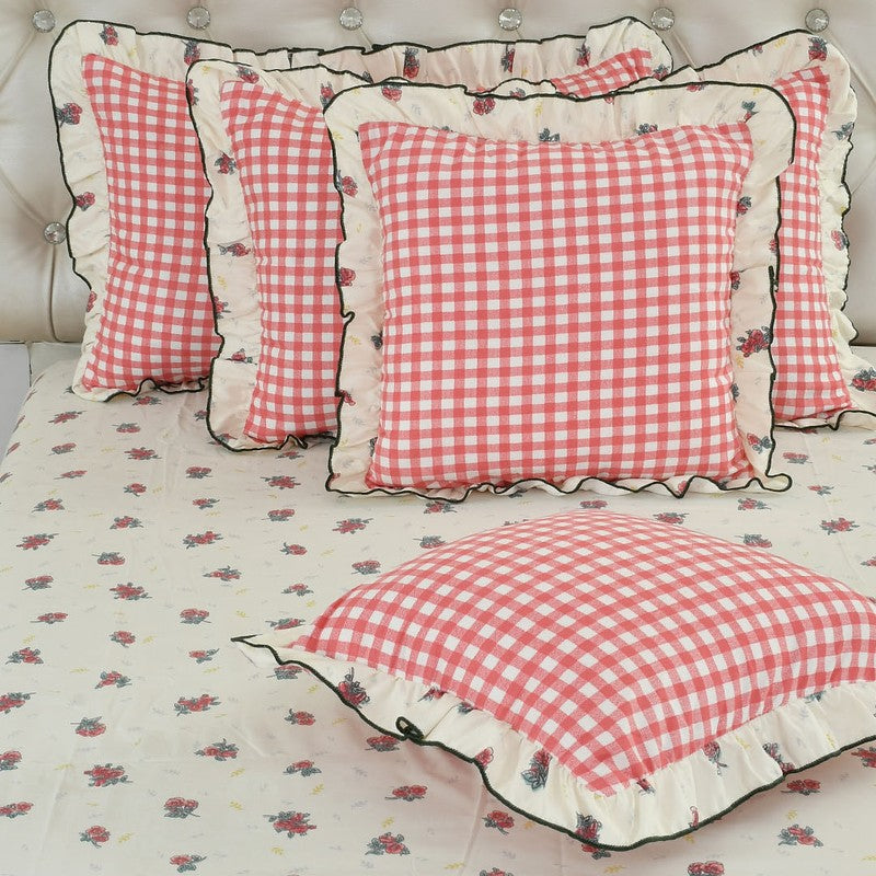 Blush Bloom Bedding Set - Five Piece Set media 3