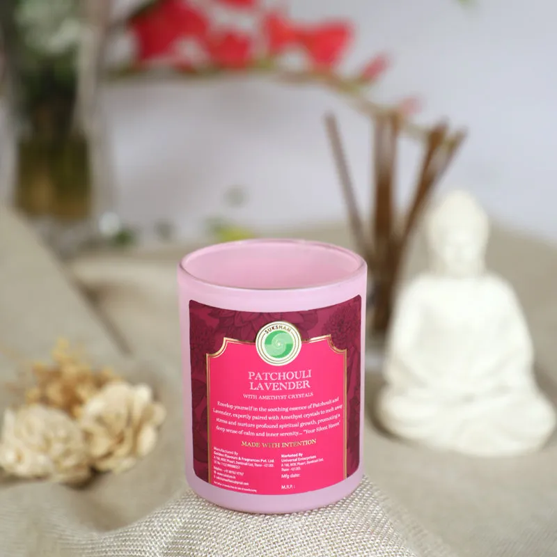 Elysium Patchouli Lavender Scented Candle media 6