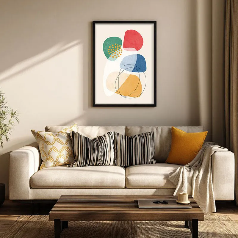 Burst Of Summer Framed Canvas Wall Painting media 1