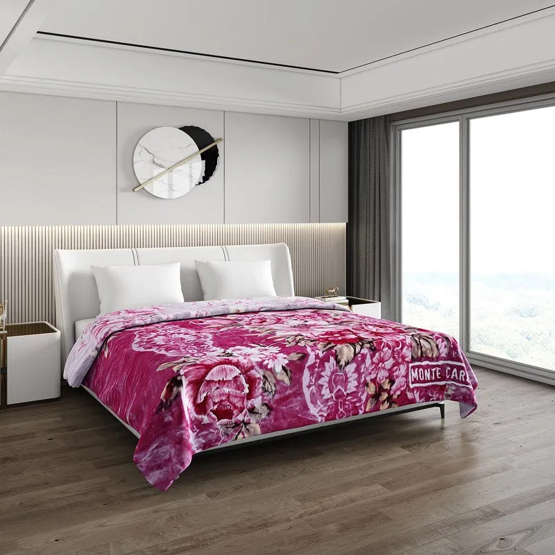 Monte Carlo Blossom Bliss Blanket - 800 GSM media 1
