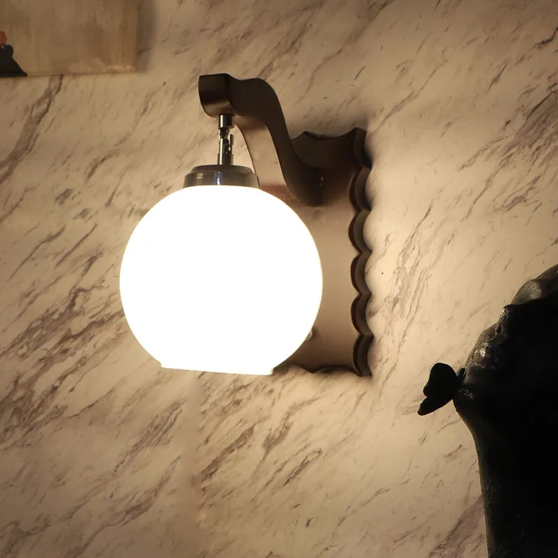 Felicia Wooden Wall Lamp media 3
