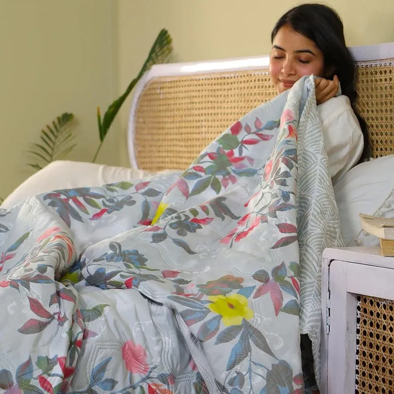 FloraSoft Reversible Comforter - 220 GSM media 5