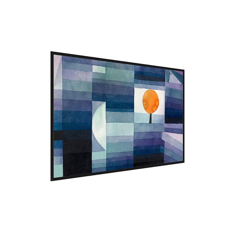 The Harbinger Of Autumn Canvas Wall Painting - Black Frame media 3