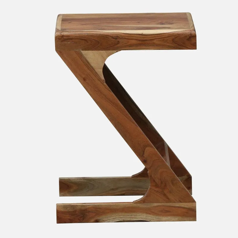 Montero Sheesham Wood Side & Bedside Tables - Brown media 5