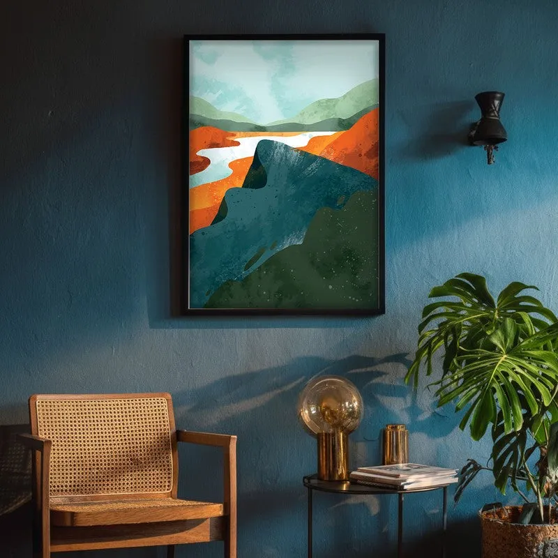 Ethereal Bliss Archival Canvas Wall Art - Black Frame media 5
