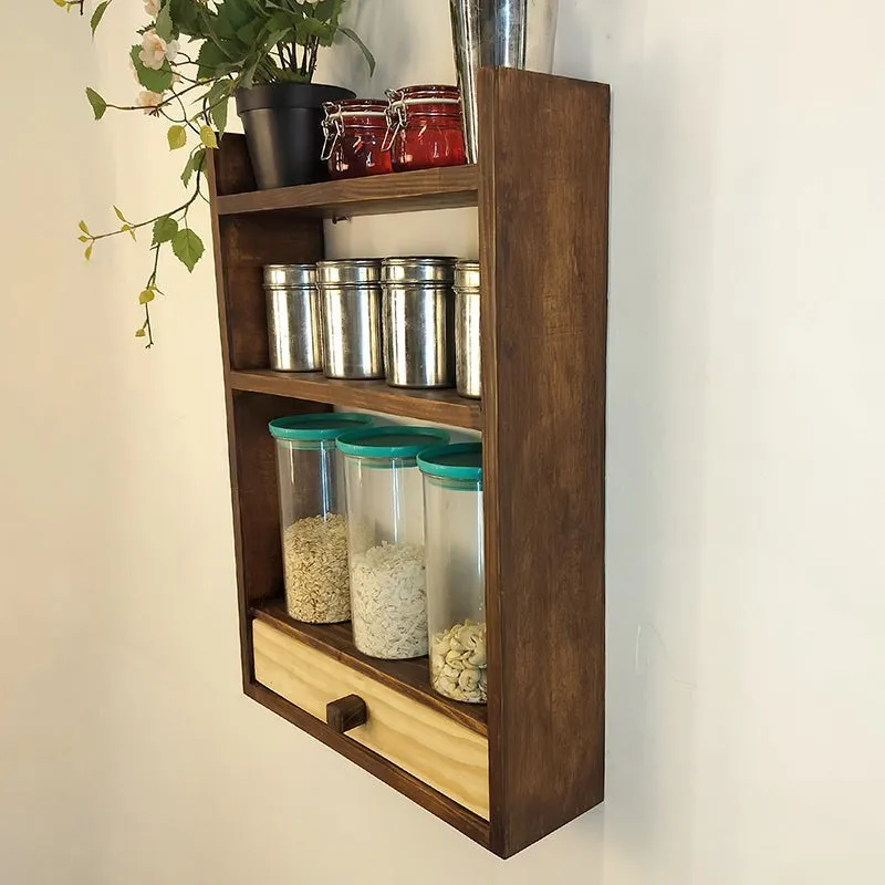 Anglus Wooden Kitchen Storage Rack media 5