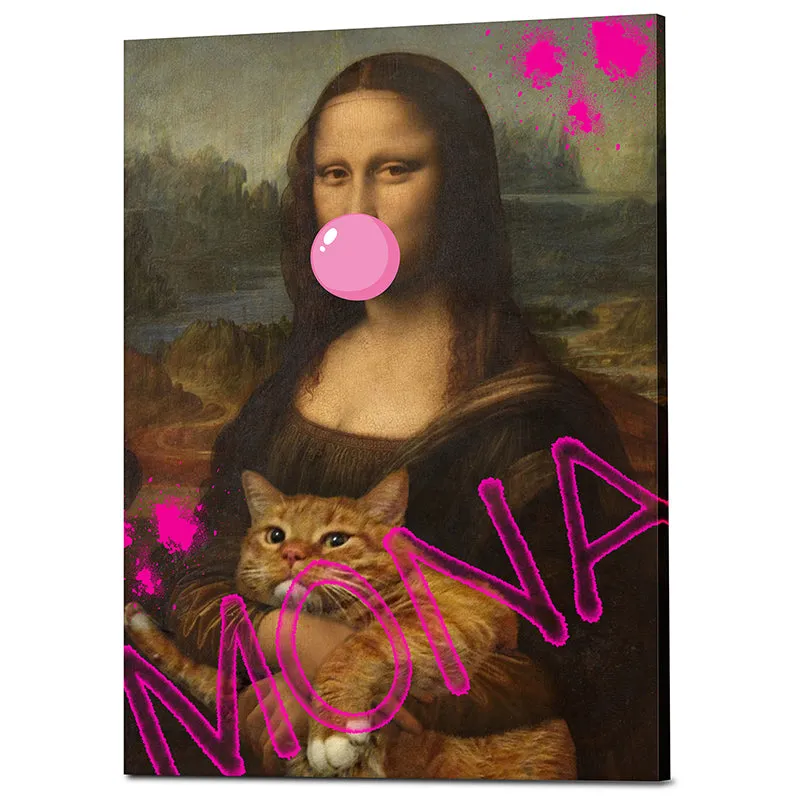 Trendy Mona Wall Art media 3