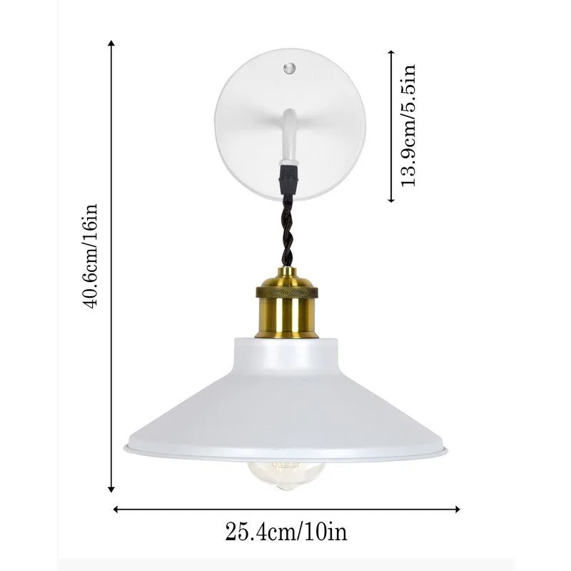 ZenithAura Metal Wall Lamp - White media 7