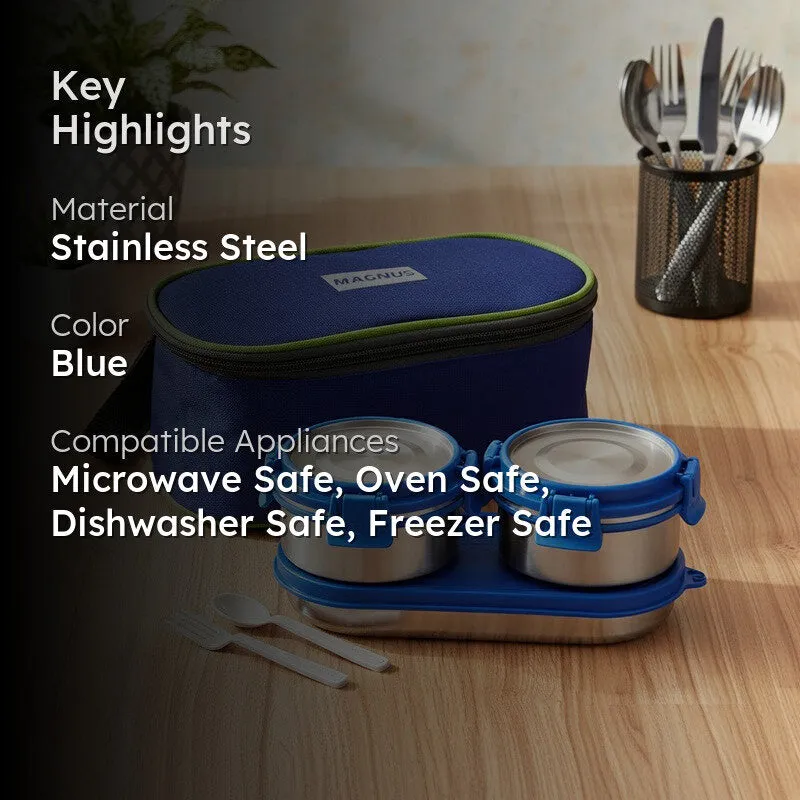 Mirox Pace Lunch Box with Lunch Bag - Four Piece Set media 2