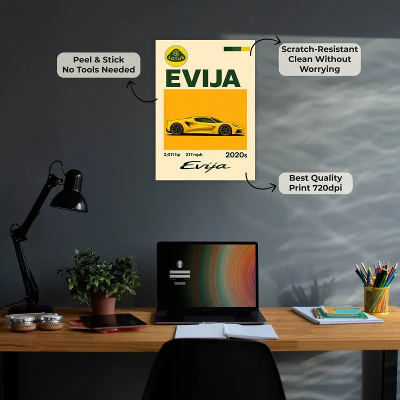 Lotus Evija Wall Poster media 6