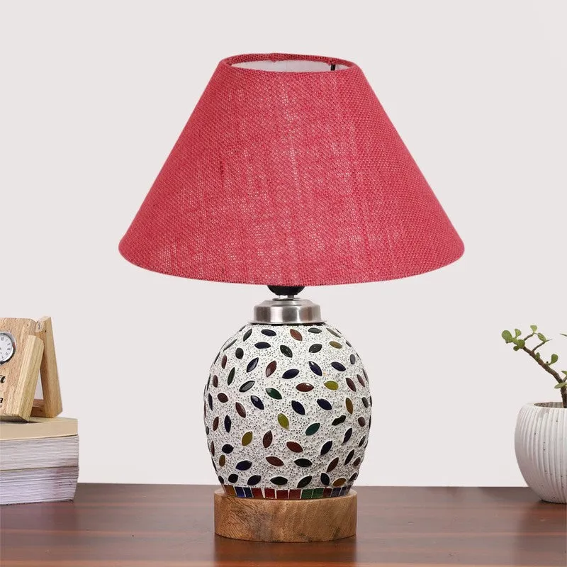 Seravia Wooden Table Lamp - Multicolor media 4