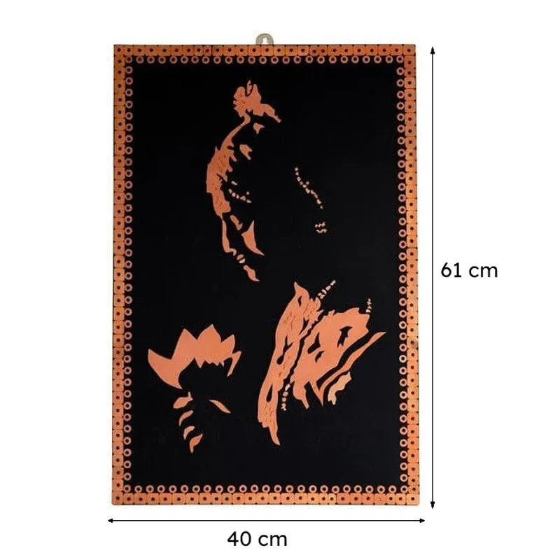 Shadow Lady Terracotta Wall Art media 5