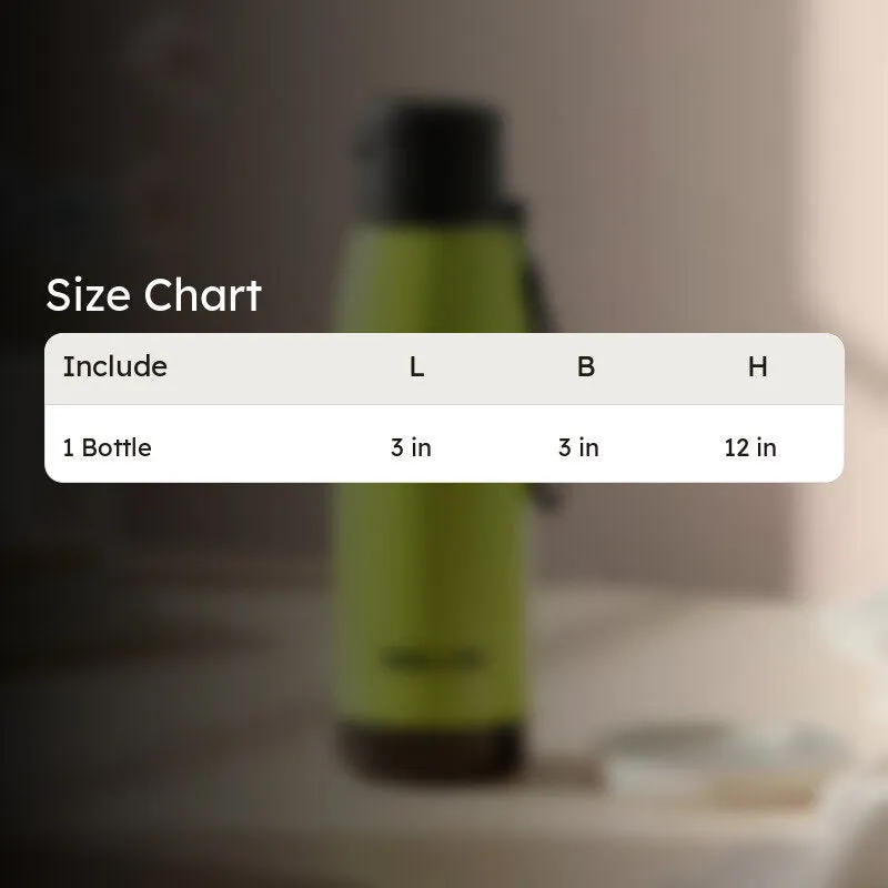 Niora Water Bottle (Green) - 750 mL media 10