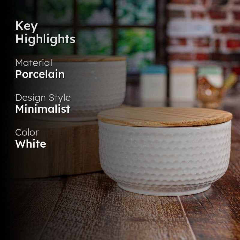 Jupita Bowl with Lid - Set of Two media 2