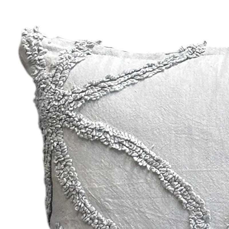 Kata Tufted Cover - Light Grey media 5