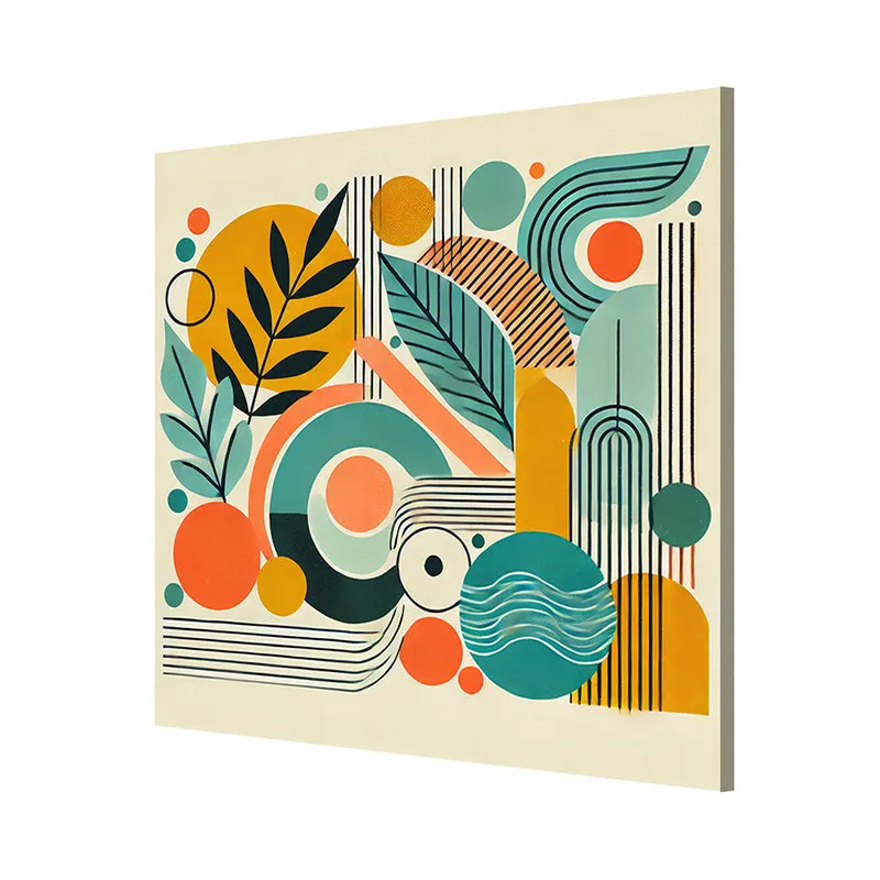Geometric In Nature Wall Painting media 5