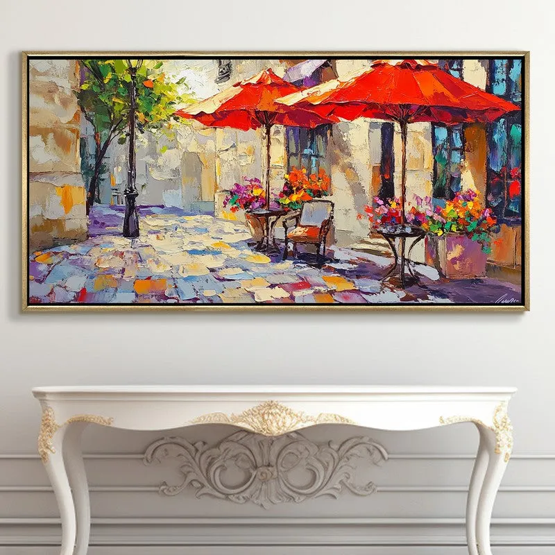 Bloomshade Canvas Wall Painting With Frame media 5