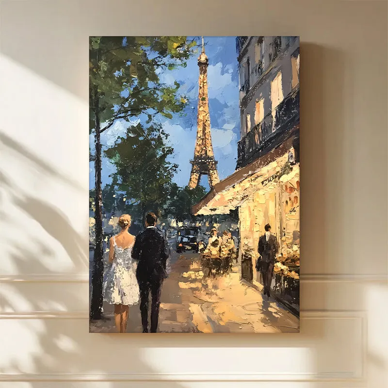 Painted Paris Wall Art media 5